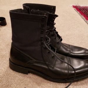 Kenneth Cole lace up boots